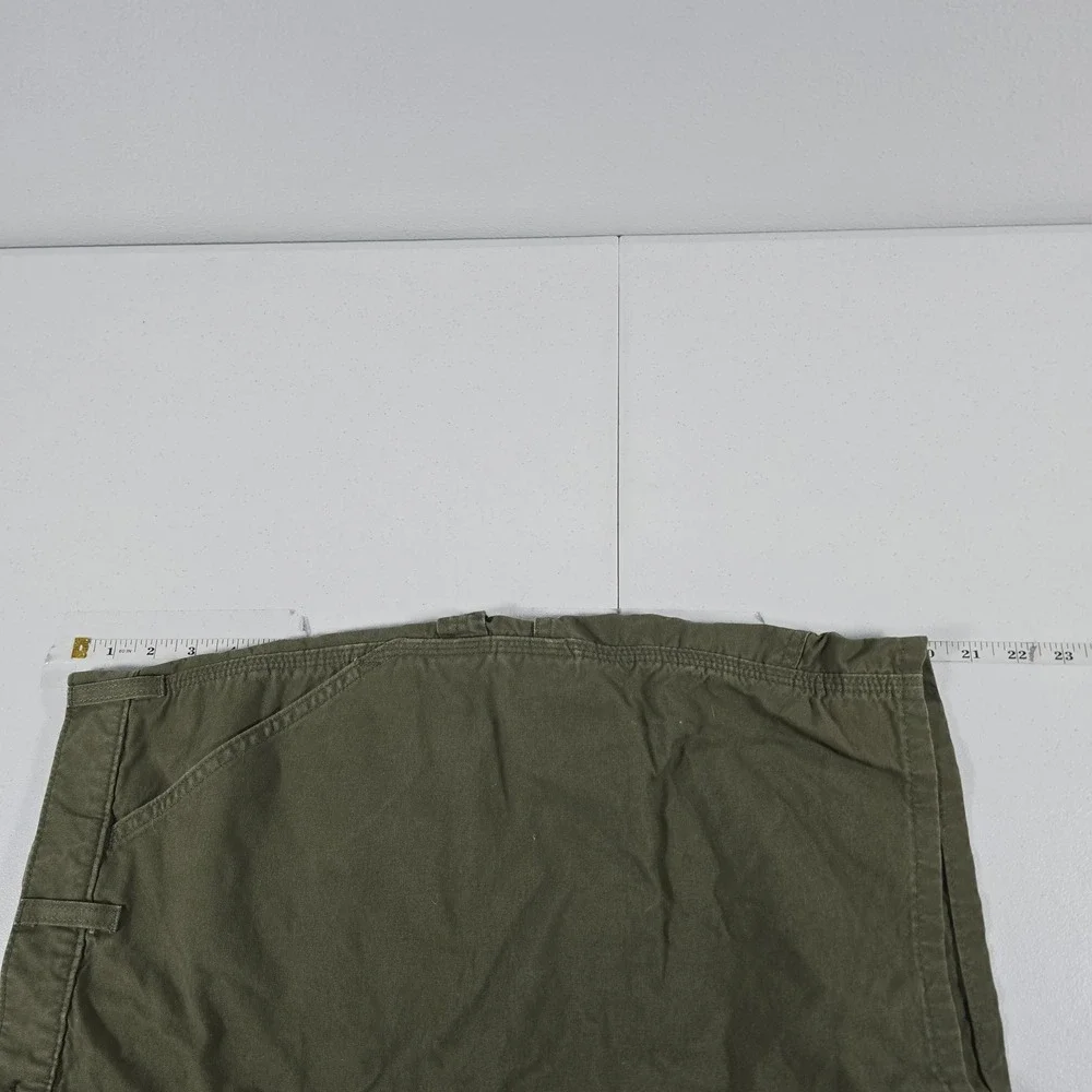 Carhartt B144 ARG Mens 40 Original Fit Canvas Work‎ Carpenter Shorts Olive Green
